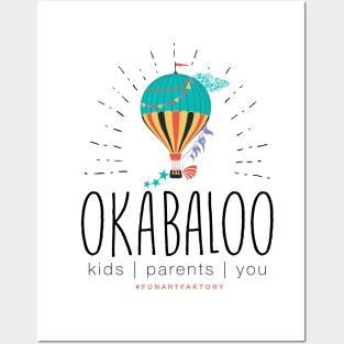 OKABALOO #FunArtFaktory LOGO Posters and Art